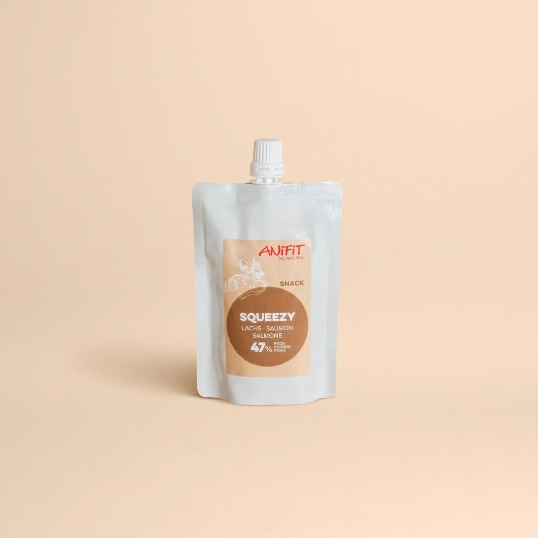 Gourde snack au saumon ANiFiT Squeezy