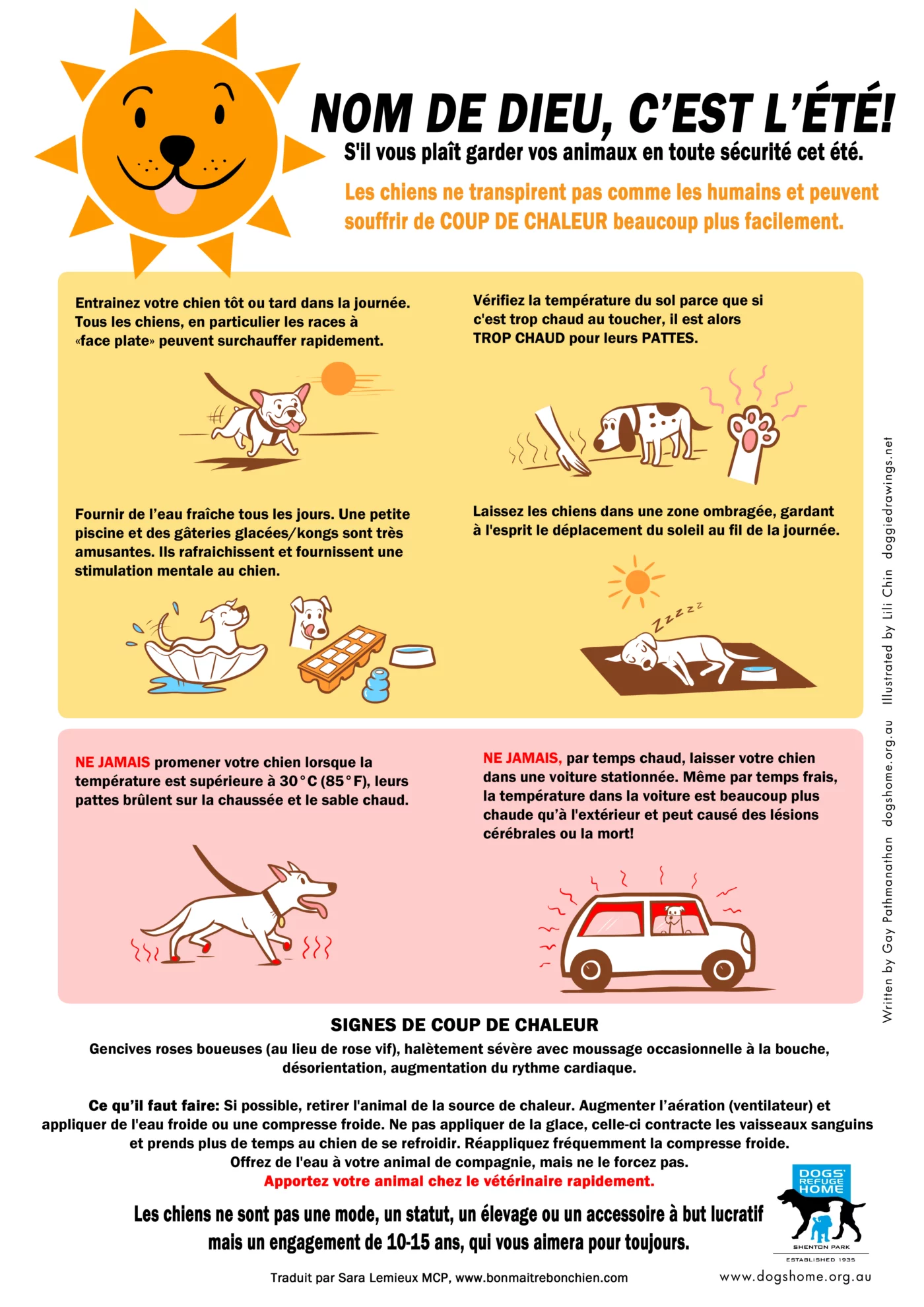 Canicule - Y a-t-il les cours ?